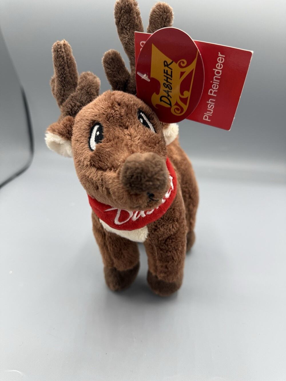 Dan Dee Dasher Reindeer Plush 7”Collector’s Choice Christmas NWT Tags